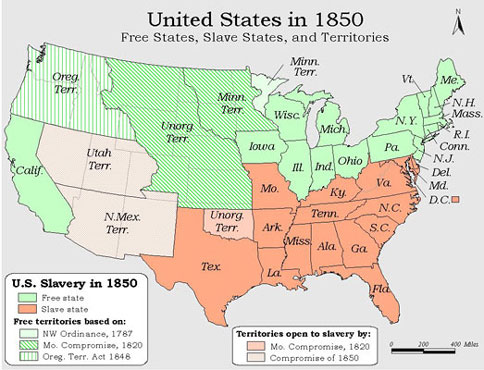 File:1850 US 1850 free-slave-states-map-of-usa.jpg