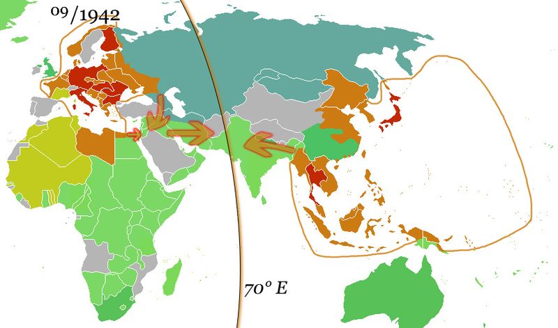 File:German and Japanese spheres of influence at greatest extent World War II 1942.jpg