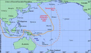 Pacific war Japanese expansion april 1942.svg