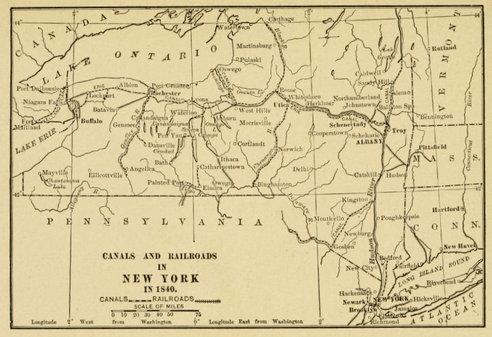 1840 Canals and Railroads