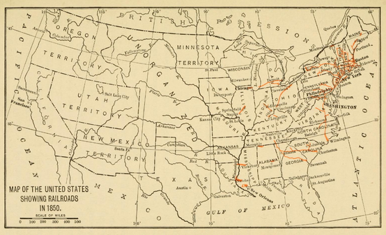 1850 Railroads